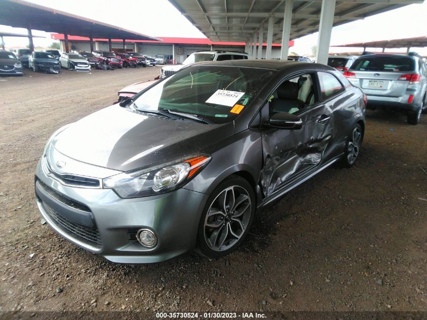 2014 KIA FORTE KOUP SX KNAFZ6A36E5248188