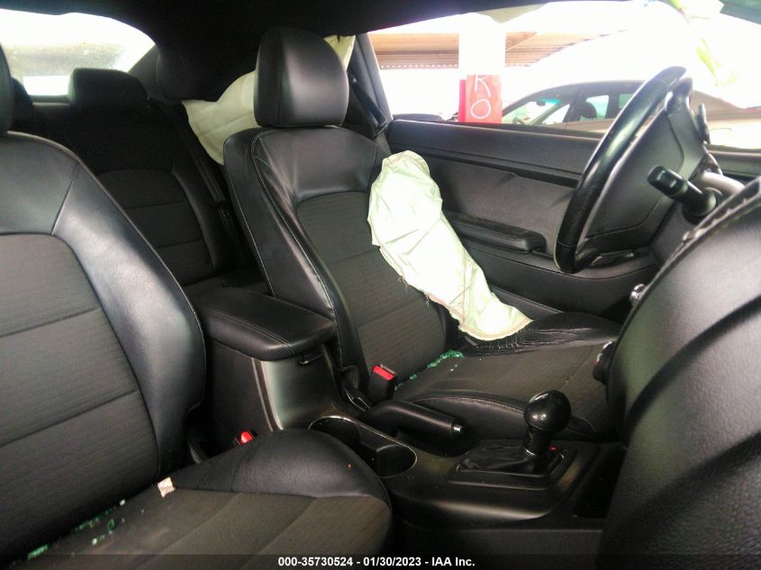 2014 KIA FORTE KOUP SX KNAFZ6A36E5248188