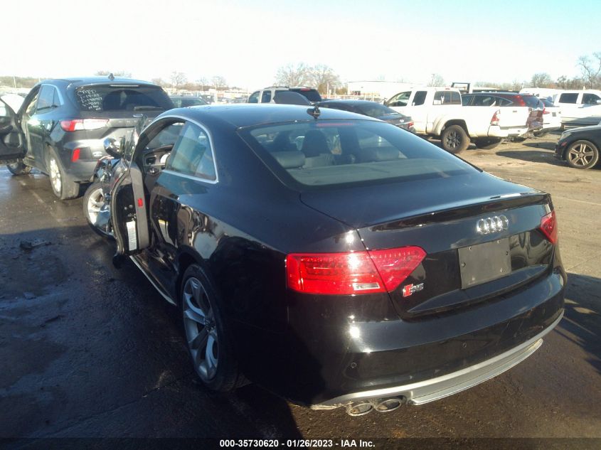 2013 AUDI S5 PRESTIGE WAU3GAFR4DA074541