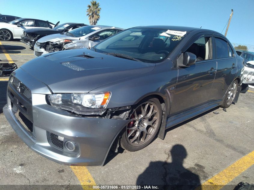 2015 MITSUBISHI LANCER EVOLUTION MR JA32W5FV9FU013482