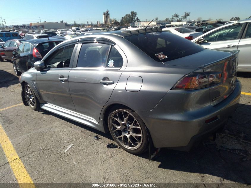 2015 MITSUBISHI LANCER EVOLUTION MR JA32W5FV9FU013482