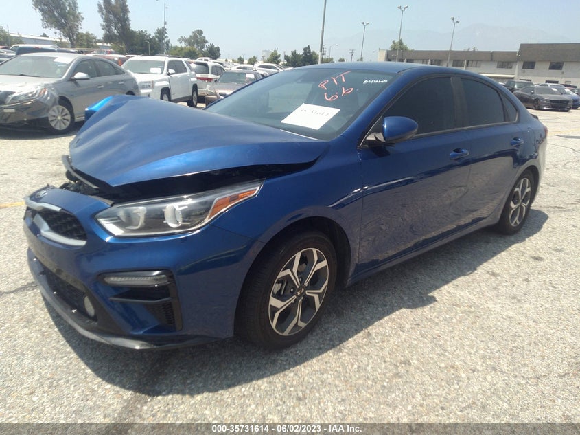 VIN 3KPF24AD2LE157330 2020 KIA FORTE LXS