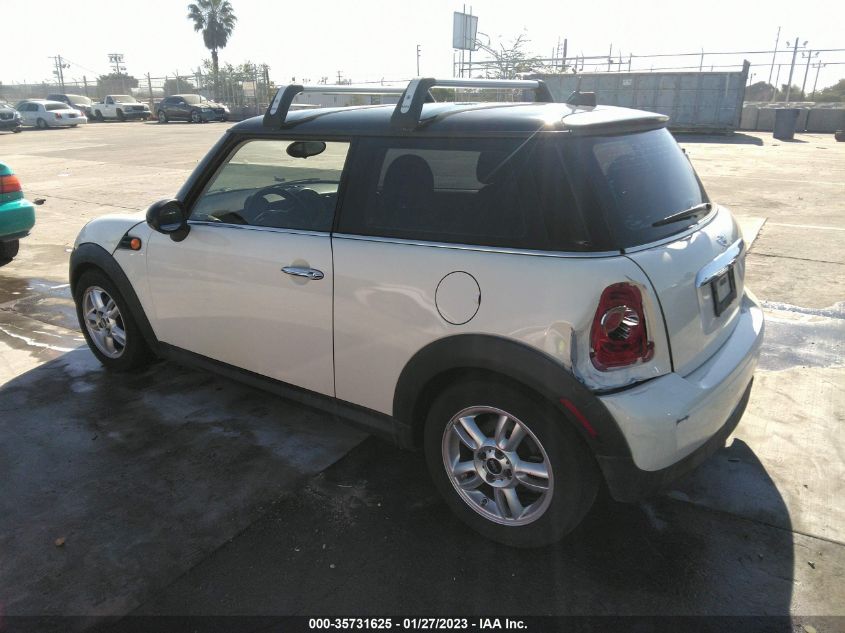 2013 MINI COOPER HARDTOP WMWSU3C5XDT545470