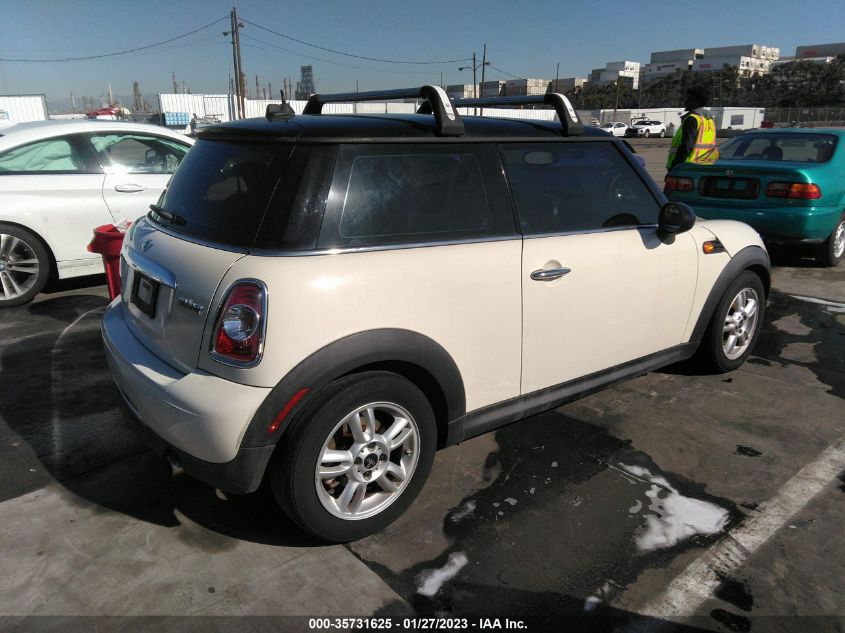2013 MINI COOPER HARDTOP WMWSU3C5XDT545470