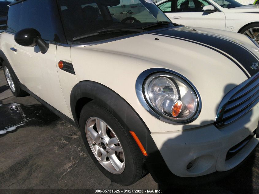 2013 MINI COOPER HARDTOP WMWSU3C5XDT545470