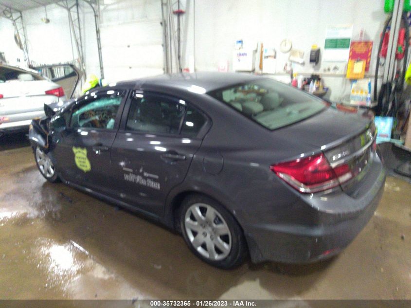 2013 HONDA CIVIC SDN EX 2HGFB2F83DH519432