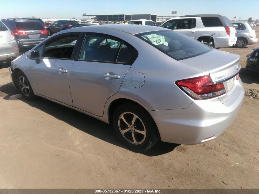 2015 HONDA CIVIC SEDAN SE 19XFB2F72FE064352