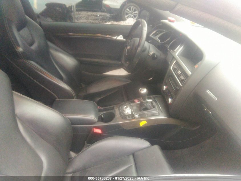 2015 AUDI S5 PREMIUM PLUS WAUGGAFR0FA014776