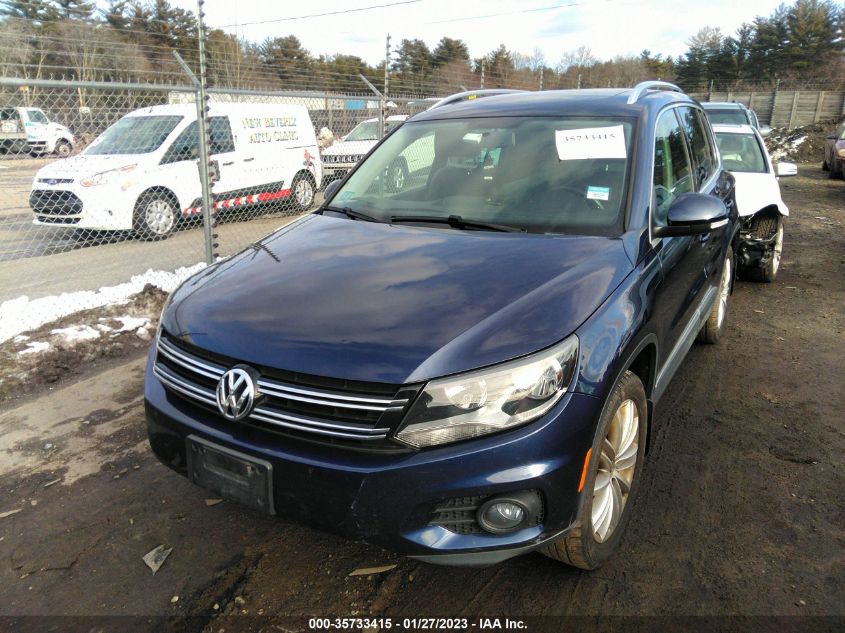 VIN WVGBV7AX4FW554545 2015 VOLKSWAGEN TIGUAN no.2