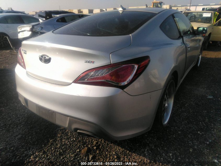2013 HYUNDAI GENESIS COUPE 2.0T KMHHT6KD0DU093979