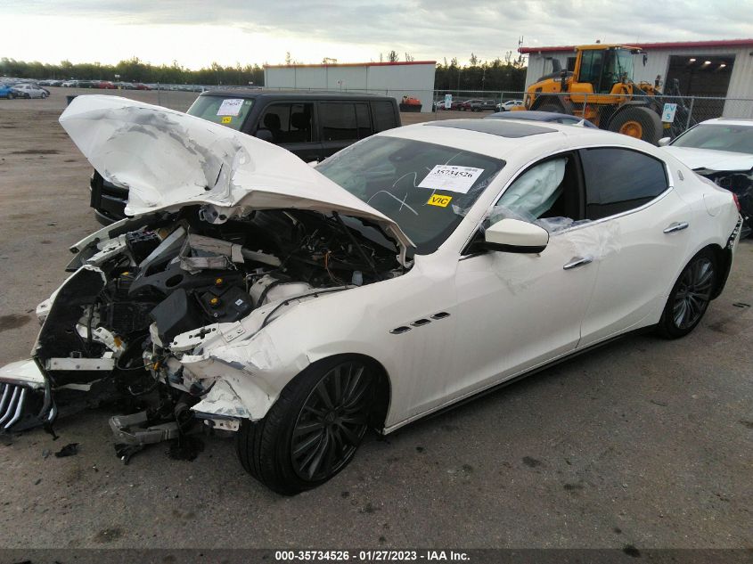 2018 MASERATI GHIBLI ZAM57XSA0J1287315