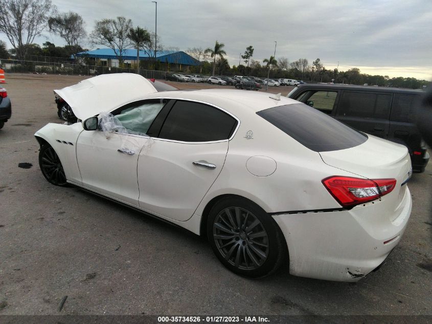 2018 MASERATI GHIBLI ZAM57XSA0J1287315