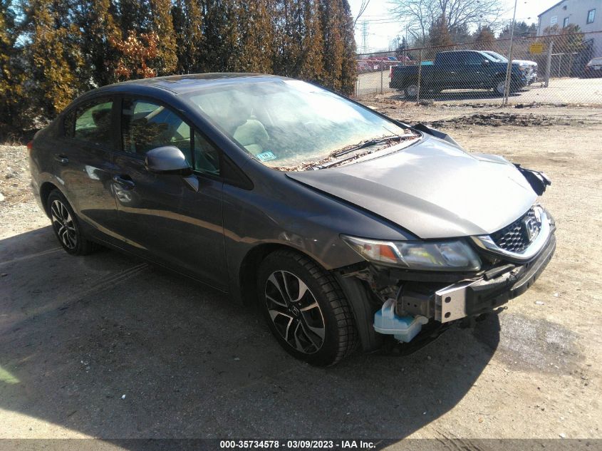 2013 HONDA CIVIC SDN EX - 2HGFB2F8XDH519461