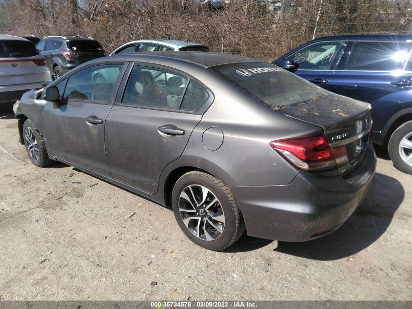 2013 HONDA CIVIC SDN EX - 2HGFB2F8XDH519461