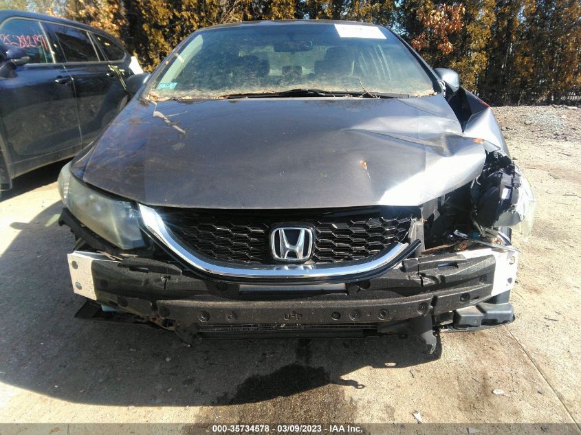 2013 HONDA CIVIC SDN EX - 2HGFB2F8XDH519461