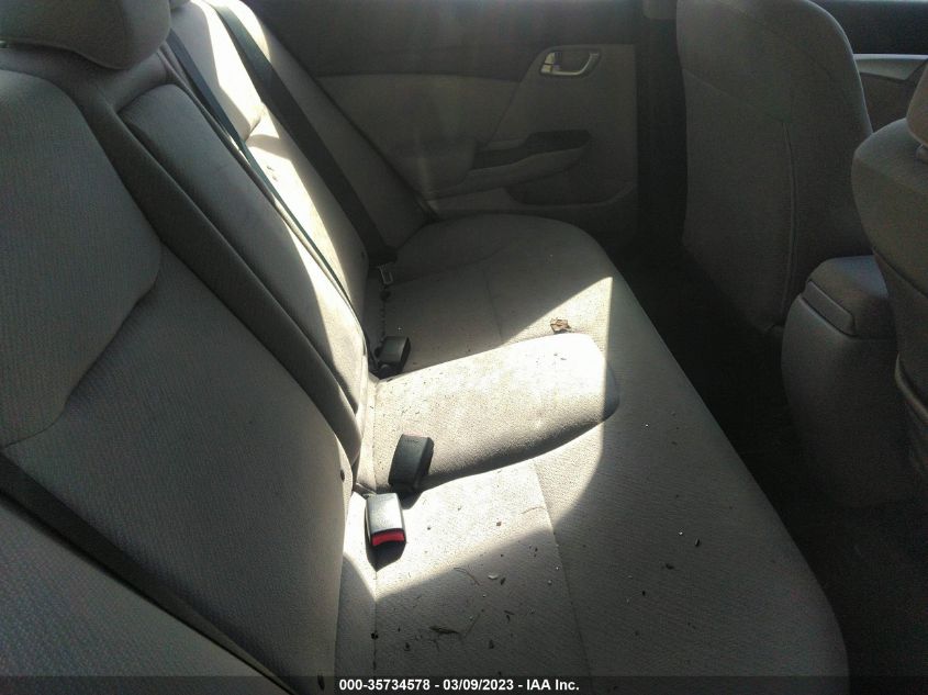2013 HONDA CIVIC SDN EX - 2HGFB2F8XDH519461