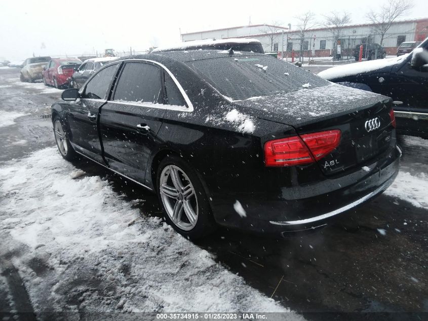 2013 AUDI A8 L 4.0L WAUR2AFD1DN012424