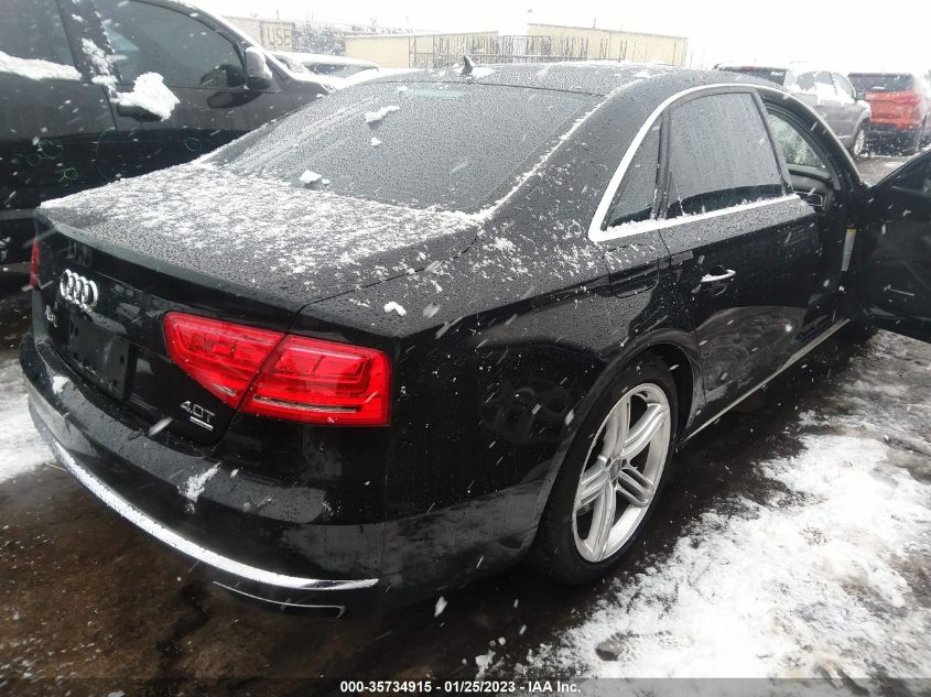 2013 AUDI A8 L 4.0L WAUR2AFD1DN012424