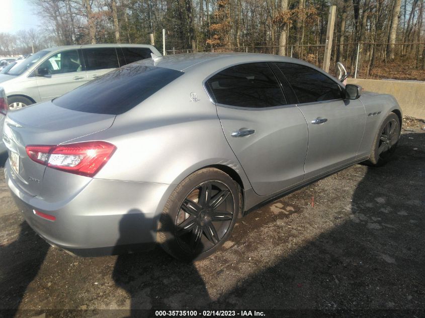 2014 MASERATI GHIBLI ZAM57XSA6E1091482