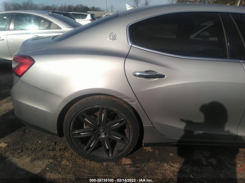 2014 MASERATI GHIBLI ZAM57XSA6E1091482