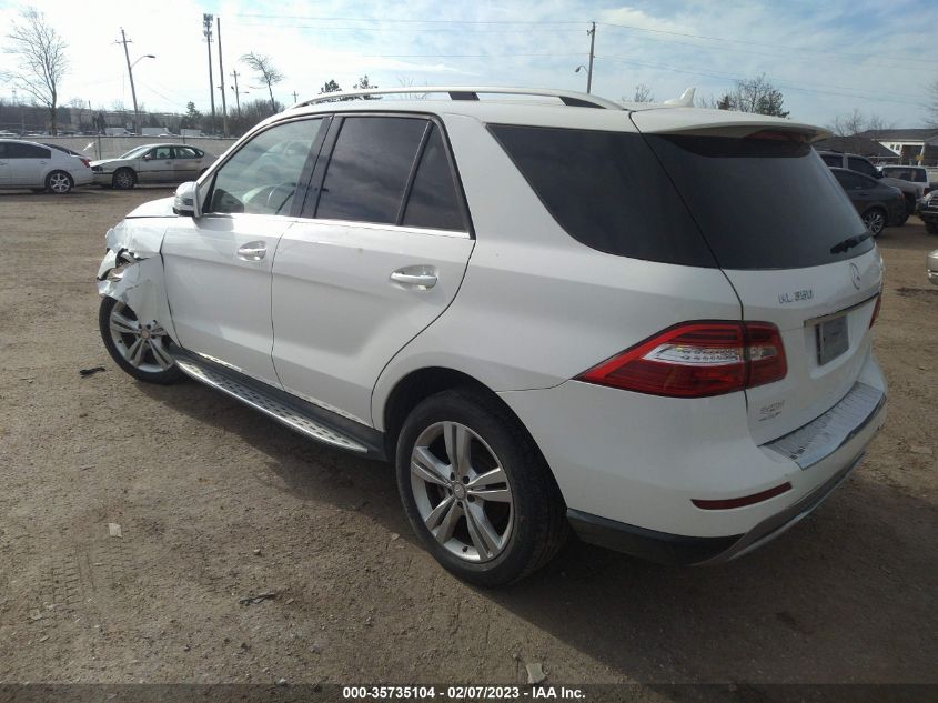 2015 MERCEDES-BENZ M-CLASS ML 350 - 4JGDA5HBXFA535630