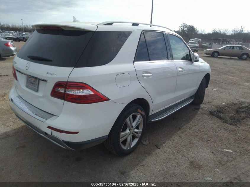 2015 MERCEDES-BENZ M-CLASS ML 350 - 4JGDA5HBXFA535630