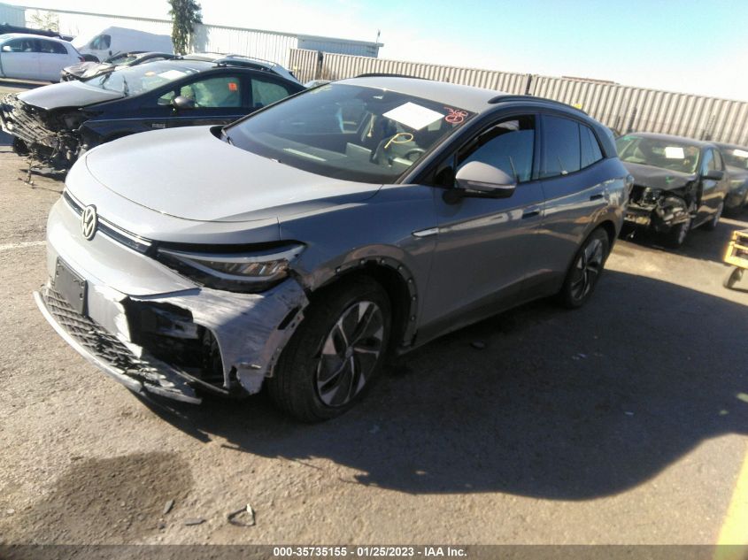 2021 VOLKSWAGEN ID.4 PRO WVGRMPE27MP036730