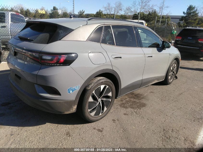 2021 VOLKSWAGEN ID.4 PRO WVGRMPE27MP036730