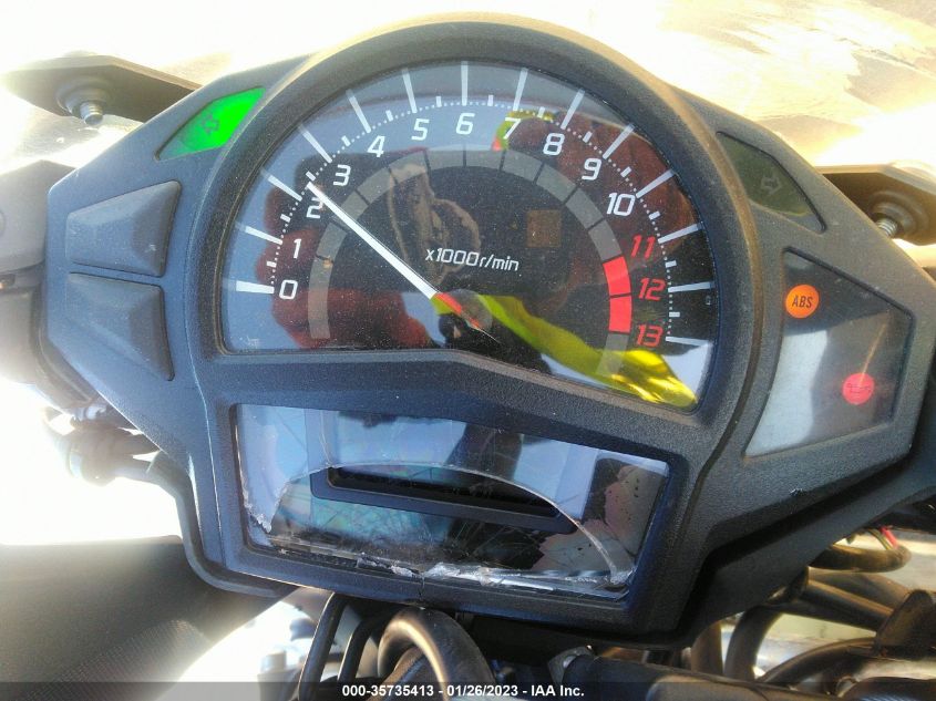 2016 KAWASAKI EX650 F - JKAEXEF14GDA29371