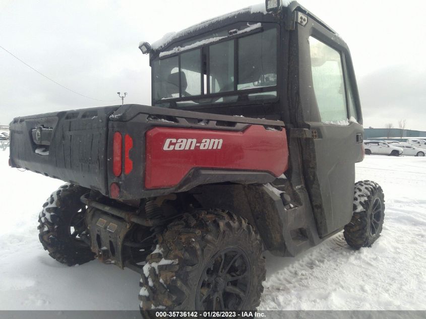 2018 CAN-AM DEFENDER XT CAB HD10 3JBUFAP42JK001551