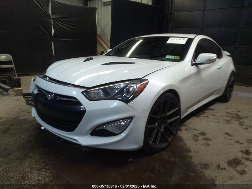 2013 HYUNDAI GENESIS COUPE 3.8 TRACK KMHHU6KJ1DU111389