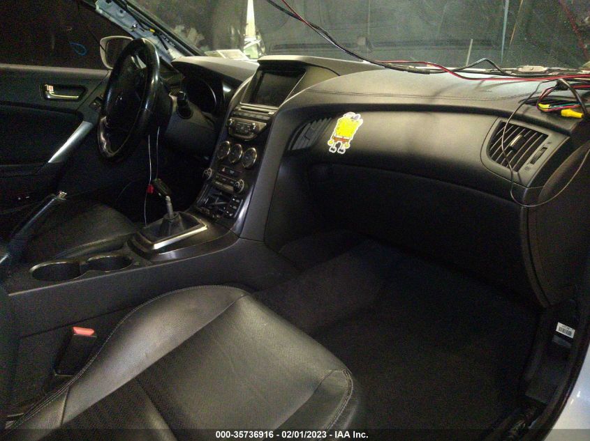 2013 HYUNDAI GENESIS COUPE 3.8 TRACK KMHHU6KJ1DU111389