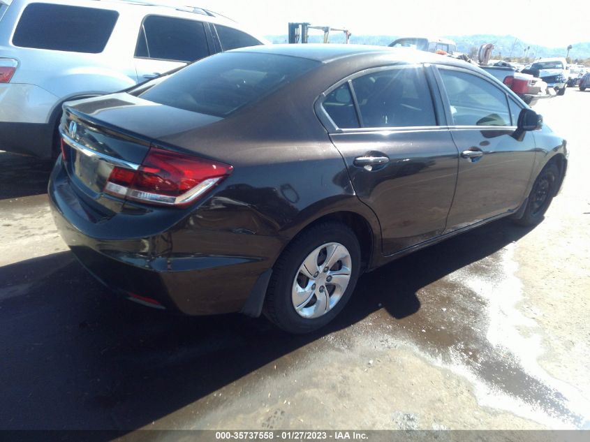 2013 HONDA CIVIC SDN LX 2HGFB2F5XDH561389