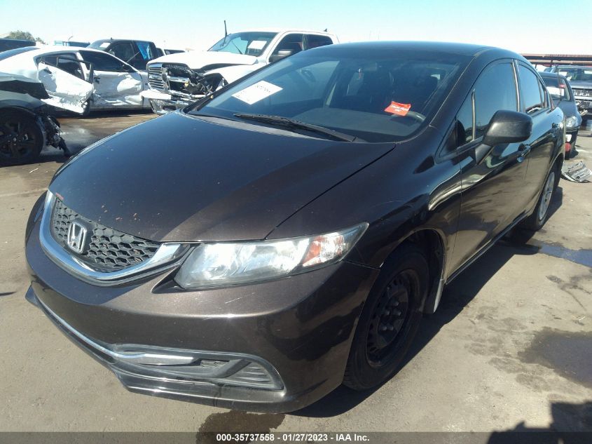 2013 HONDA CIVIC SDN LX 2HGFB2F5XDH561389