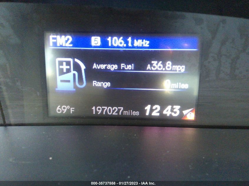 2013 HONDA CIVIC SDN LX 2HGFB2F5XDH561389