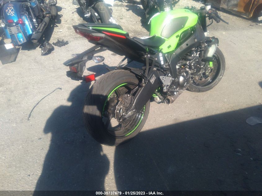 2021 KAWASAKI ZX636 K JKBZXJG10MA014509