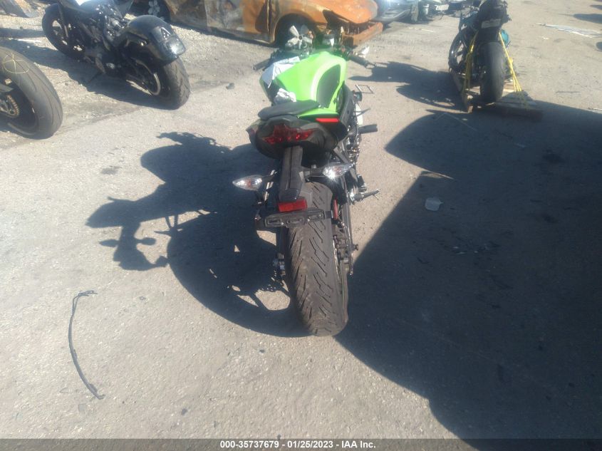 2021 KAWASAKI ZX636 K JKBZXJG10MA014509