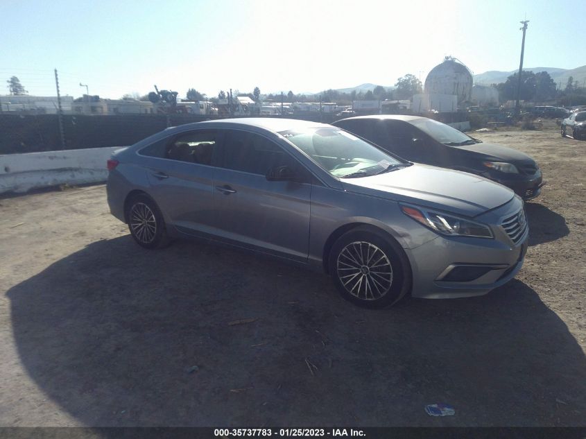 2017 HYUNDAI SONATA 2.4L - 5NPE24AF3HH591451