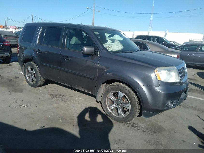 2015 HONDA PILOT SE - 5FNYF3H38FB007385