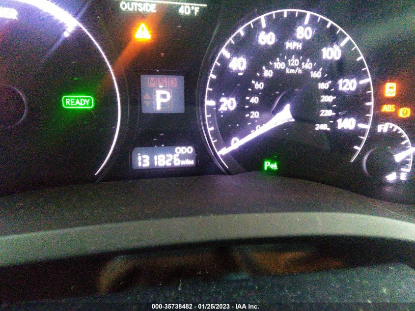 2013 LEXUS RX 450H JTJBC1BA3D2053522