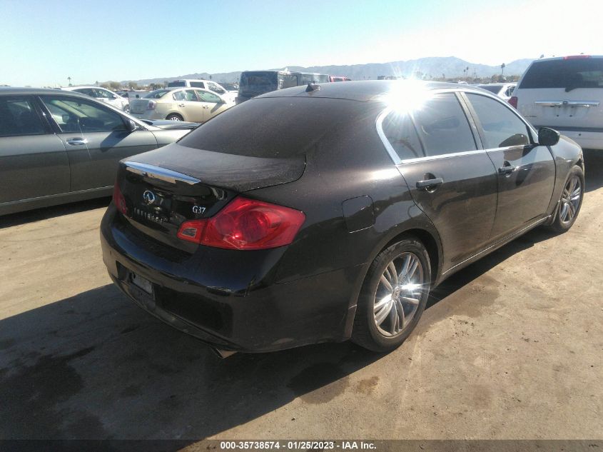 2013 INFINITI G37 SEDAN JOURNEY JN1CV6AP0DM719487