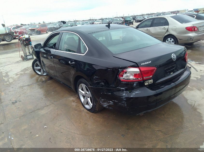 VIN 1VWBH7A30DC063281 2013 VOLKSWAGEN PASSAT no.3