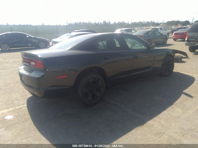 2014 DODGE CHARGER POLICE - 2C3CDXAT7EH121229