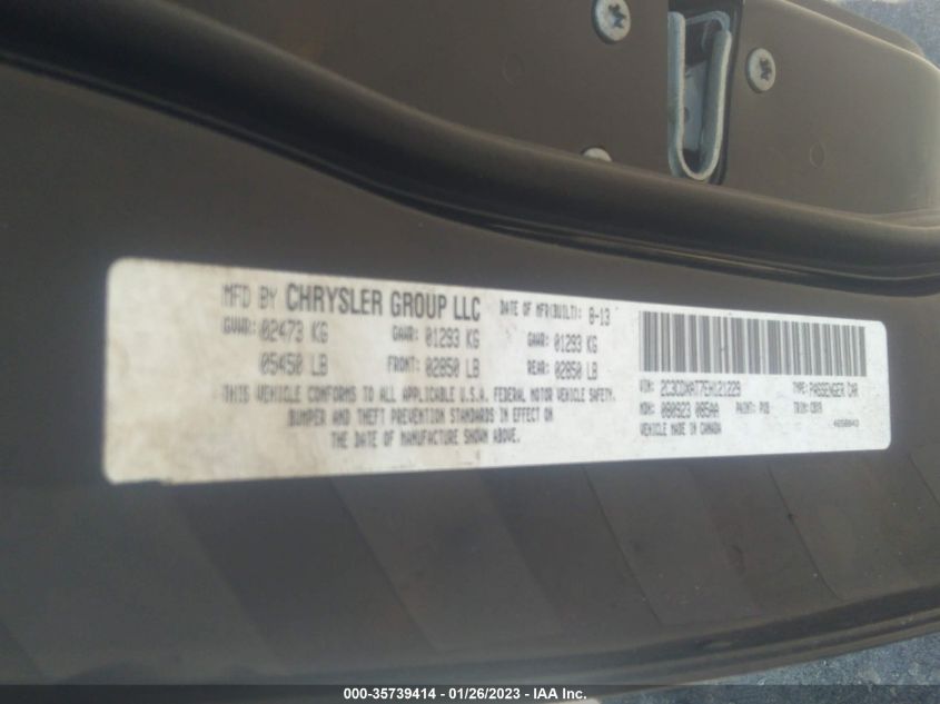 2014 DODGE CHARGER POLICE - 2C3CDXAT7EH121229