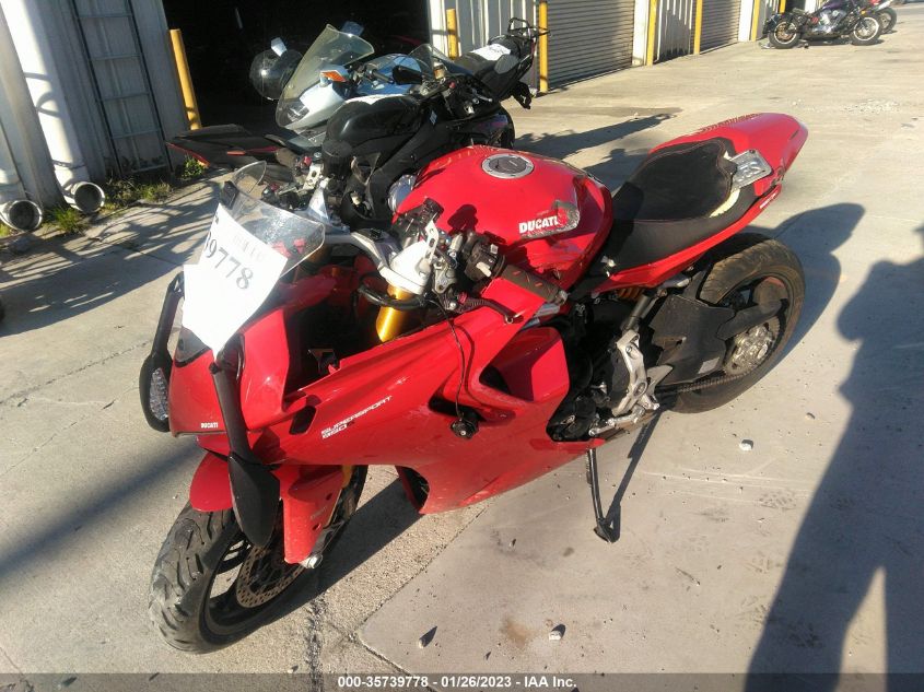 2021 DUCATI SUPERSPORT - ZDMVABDS0MB001013