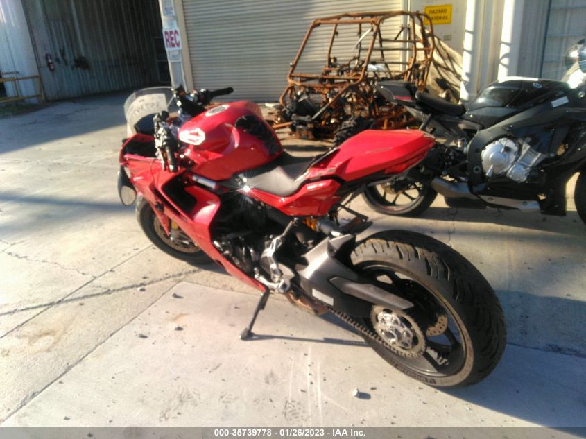 2021 DUCATI SUPERSPORT - ZDMVABDS0MB001013