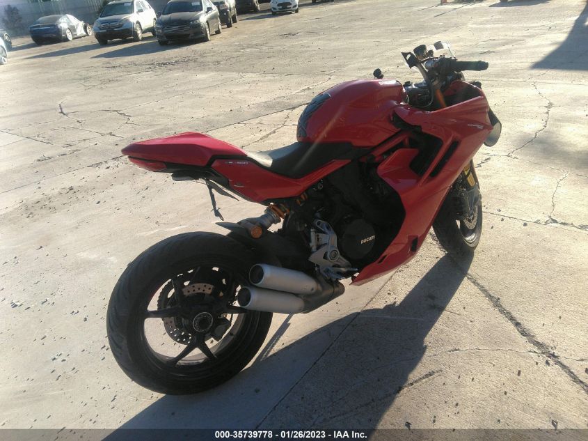 2021 DUCATI SUPERSPORT - ZDMVABDS0MB001013