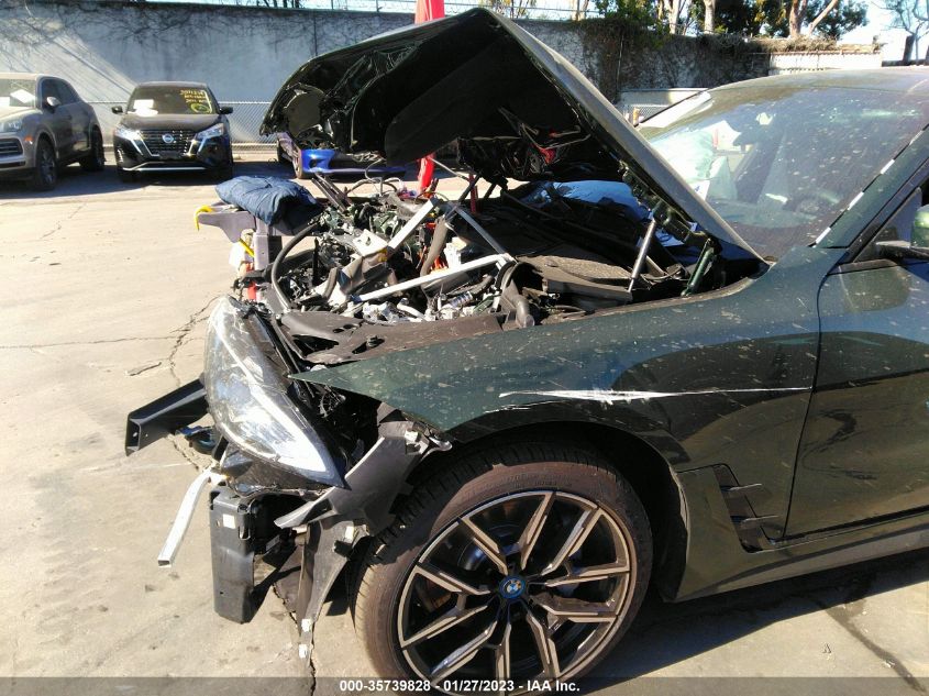 2022 BMW I4 EDRIVE40 WBY73AW03NFN17640