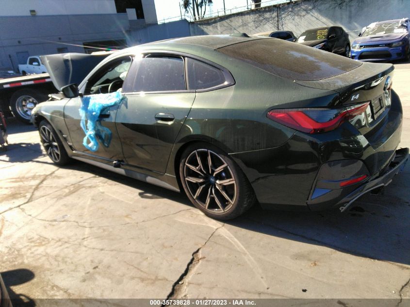 2022 BMW I4 EDRIVE40 WBY73AW03NFN17640