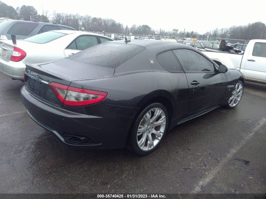2013 MASERATI GRANTURISMO SPORT/MC STRADALE ZAM45VLA2D0068824